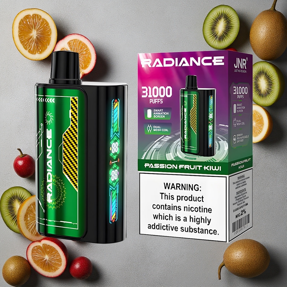 JNR Radiance 31000 Puffs Passiohedelmä Kiivi Finland wholesale 28ml Nestemäinen Täyttö
