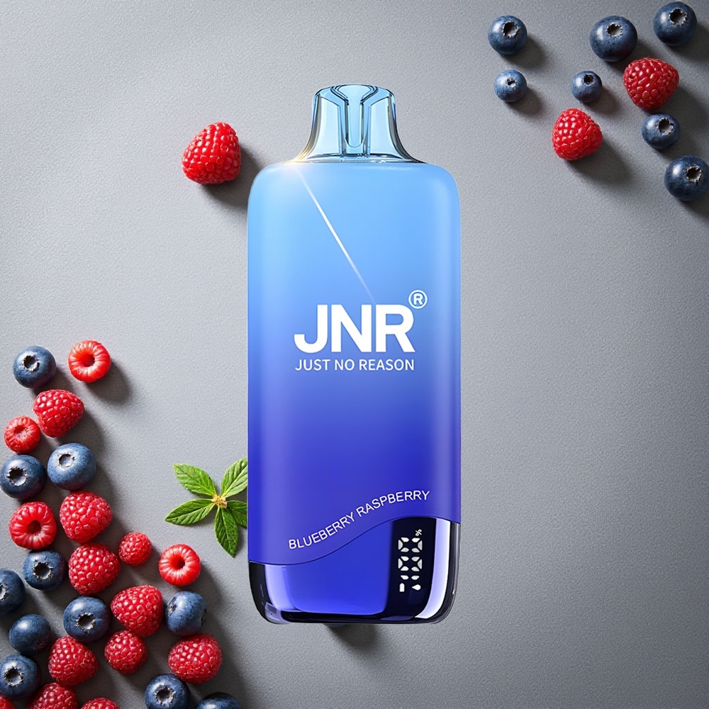 JNR Rainbow 10500 Puffs Kertakäyttöinen Vape Mustikka Vadelma Finland wholesale 18ml e-Nestesäiliö