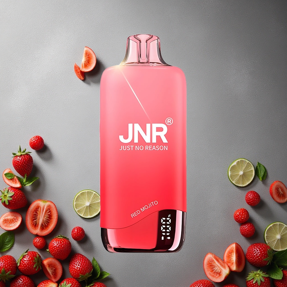 JNR Rainbow 10500 Puffs Kertakäyttöinen Vape Punainen Mojito 10500 tuhkaa 18ml nestesäiliö Finland wholesale