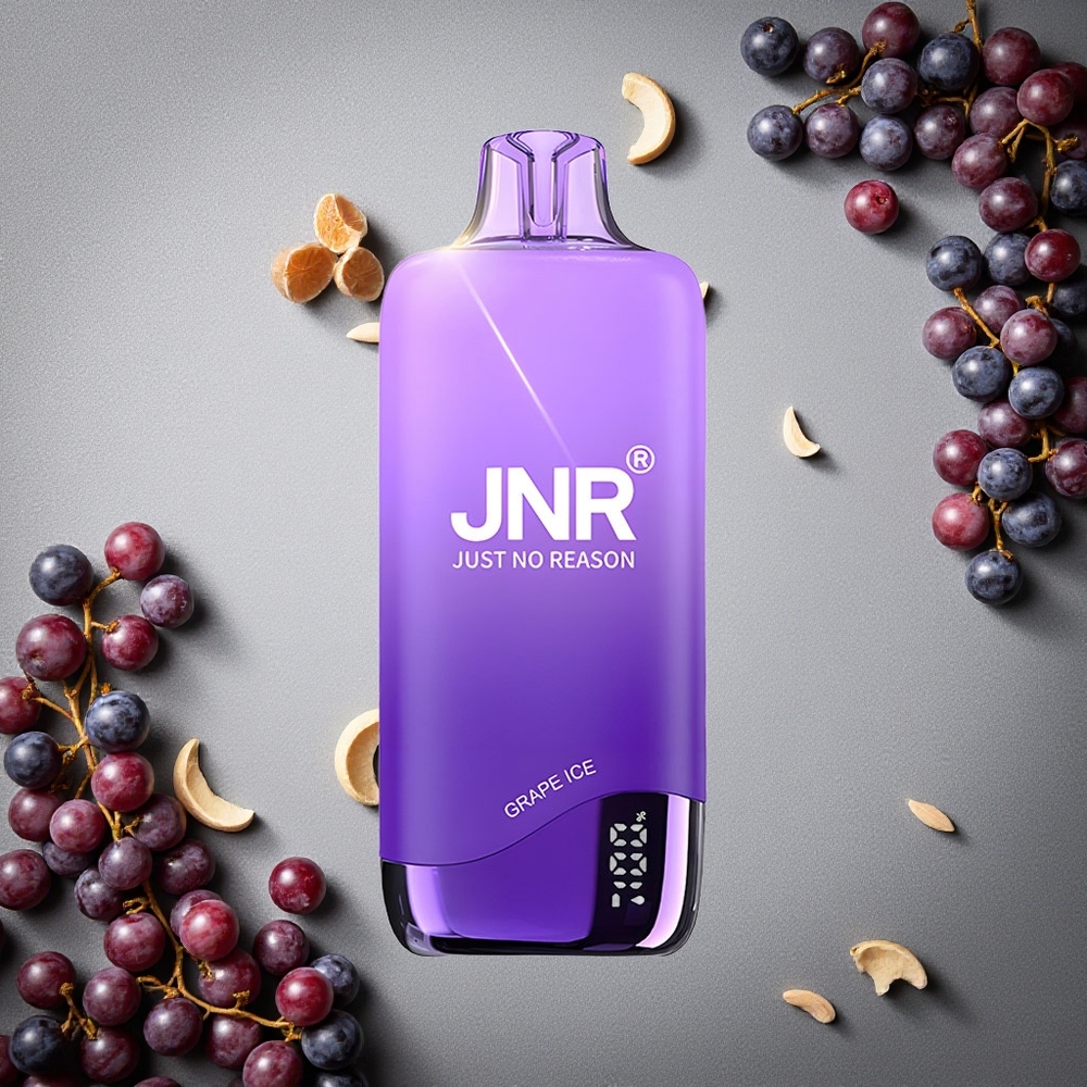 JNR Rainbow 10500 Puffs Kertakäyttöinen Vape Viinijää Finland wholesale 18ml säiliö