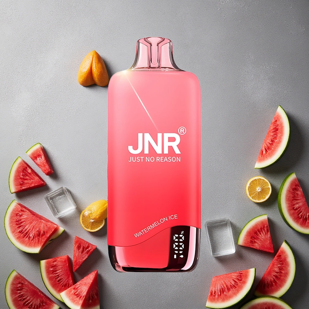 JNR Rainbow 10500 Puffs Vesimelonijää Kertakäyttöinen Vape Finland wholesale 18ml e-Nestesäiliö