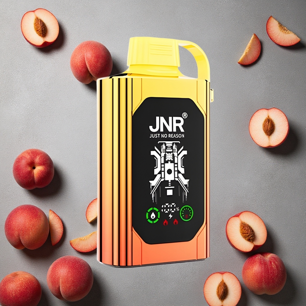 JNR Shisha Hookah Box 20500 Puffs Juicypersikka Finland wholesale HD Näyttö 20500 Puffs 1000mAh Akku