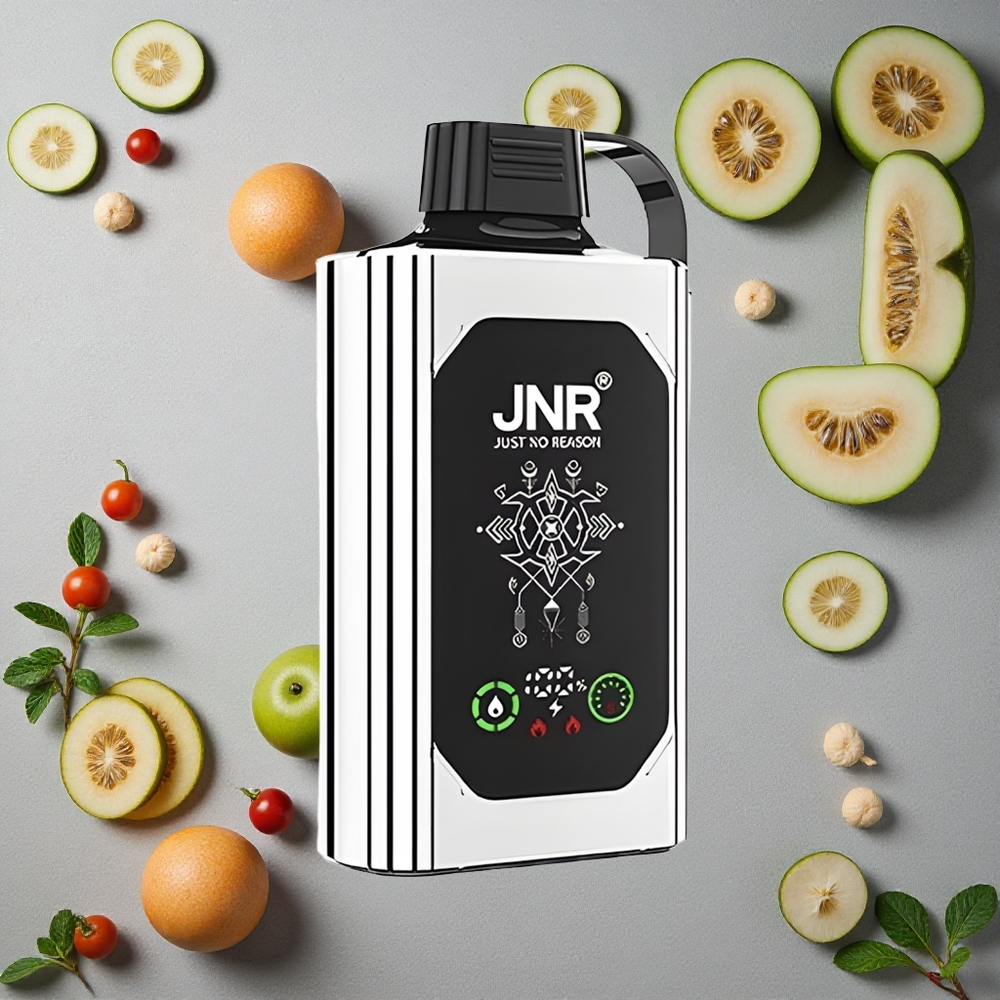 JNR Shisha Hookah Box 20500 Puffs Kaksois Melon Mint Finland wholesale HD-näyttö 25ml nestemäärä