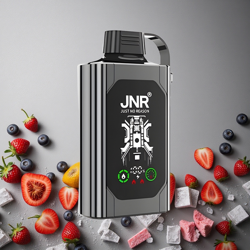 JNR Shisha Hookah Box 20500 Puffs Mixed Berry Ice Suomi wholesale HD-näyttö, 1000mAh, Type-C Pikalataus