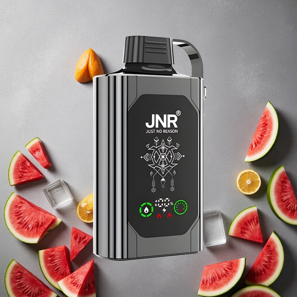 JNR Shisha Hookah Box 20500 Puffs Vesimelonijää Finland wholesale HD-näyttö 1000mAh