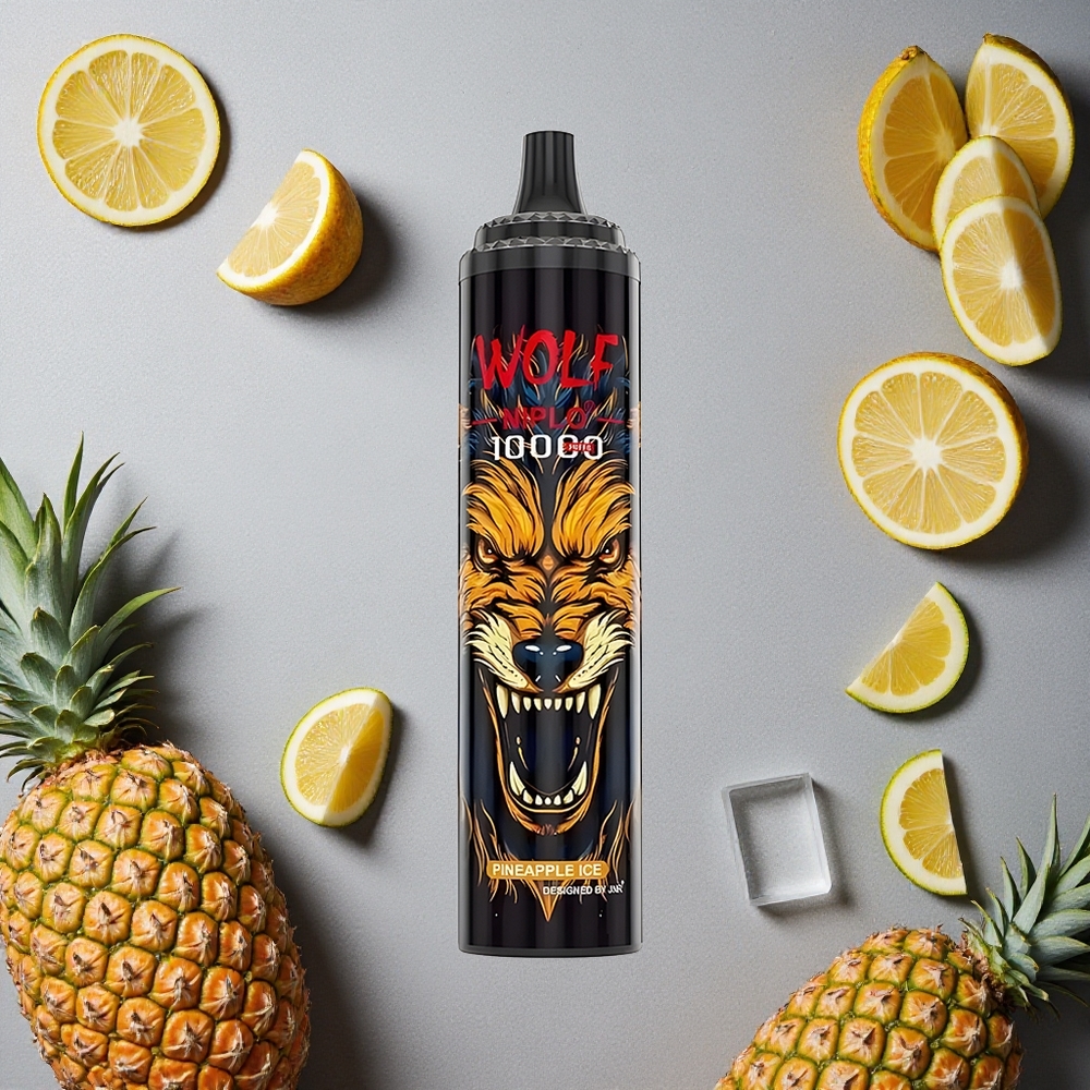 JNR Wolf Niplo 10000 Puffs Ananas-Jää Finland wholesale 20ml