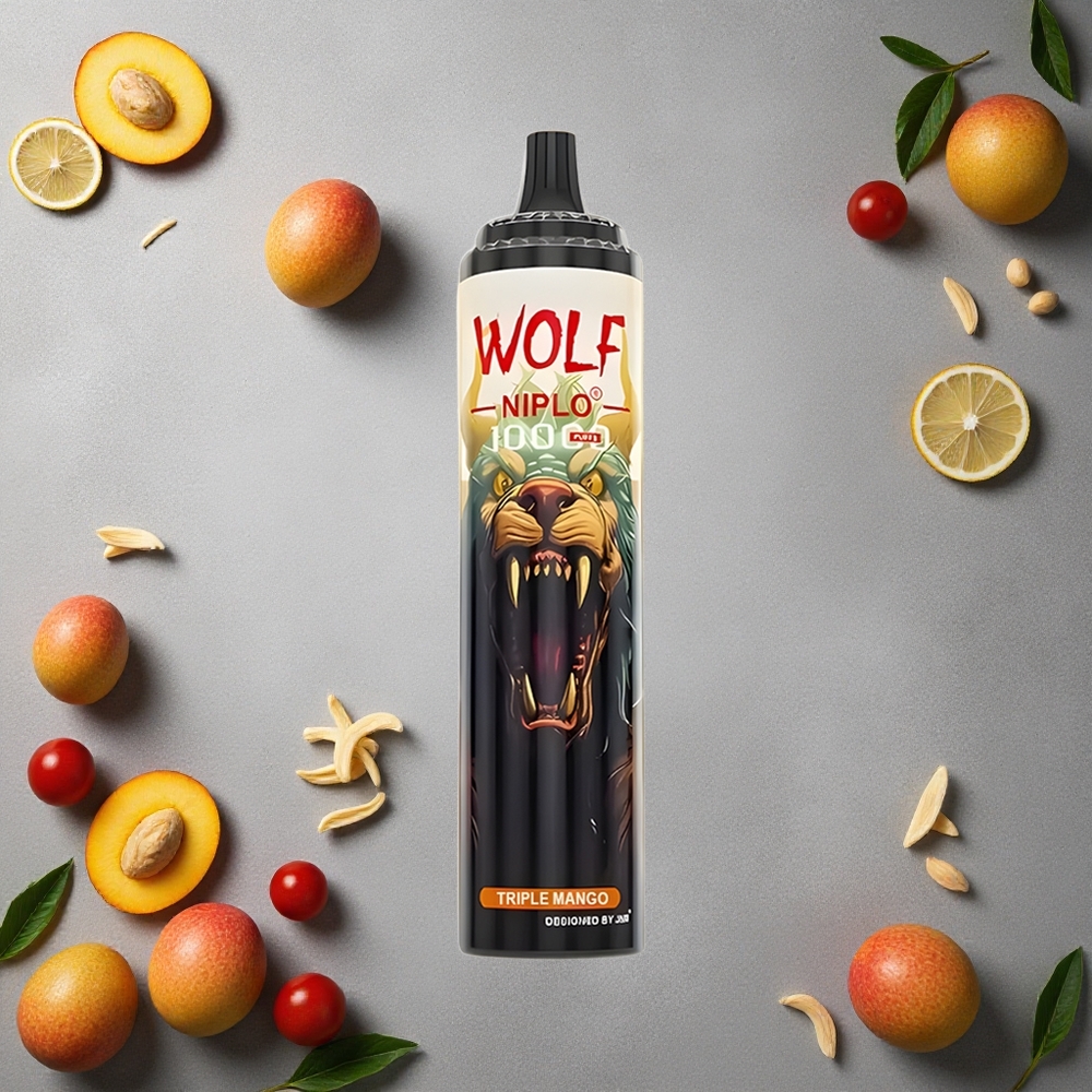 JNR Wolf Niplo 10000 Puffs Triple Mango (20ml) Finland wholesale