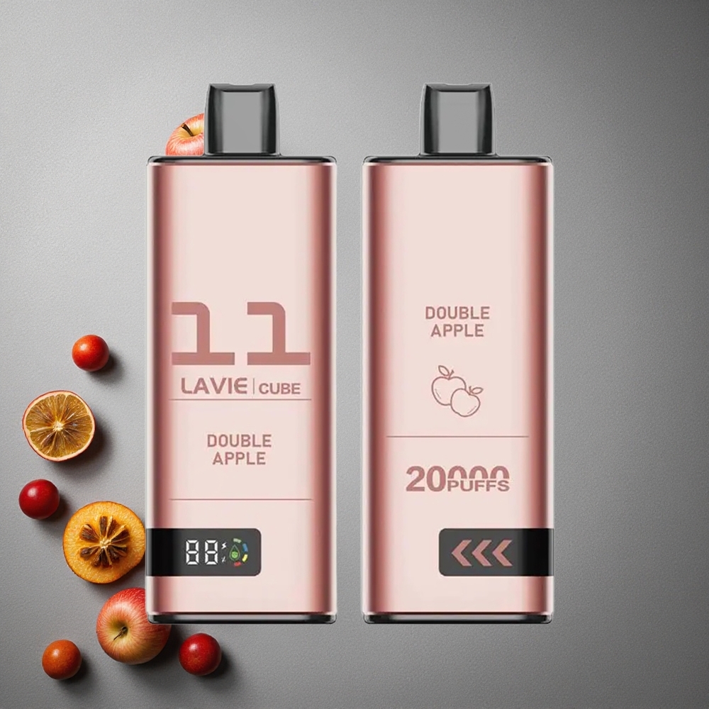 Lavie Cube 20000 Puffs Kertakäyttöinen Vape Kaksoisomena 20000 tupakkaa 28ML nestettä Finland wholesale
