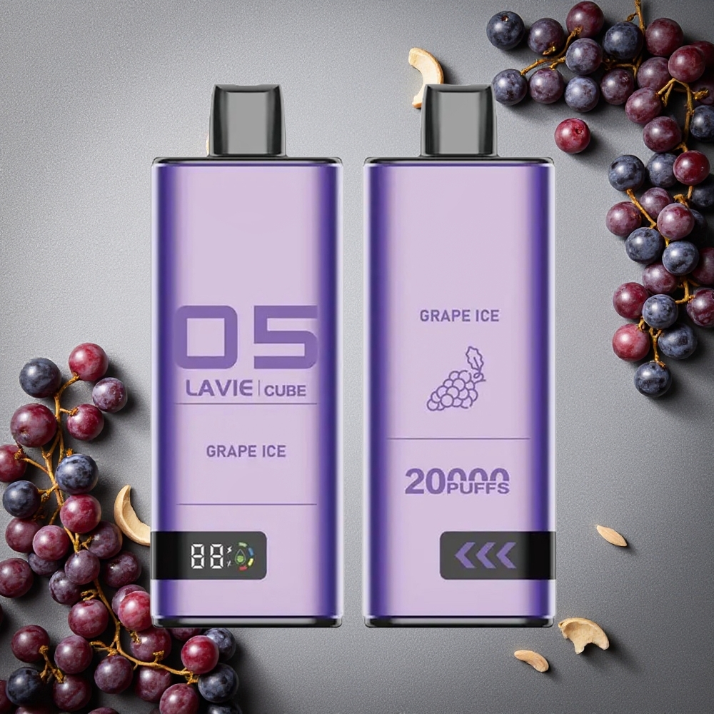 Lavie Cube 20000 Puffs Kertakäyttöinen Vape Viinijää Finland wholesale 28ML