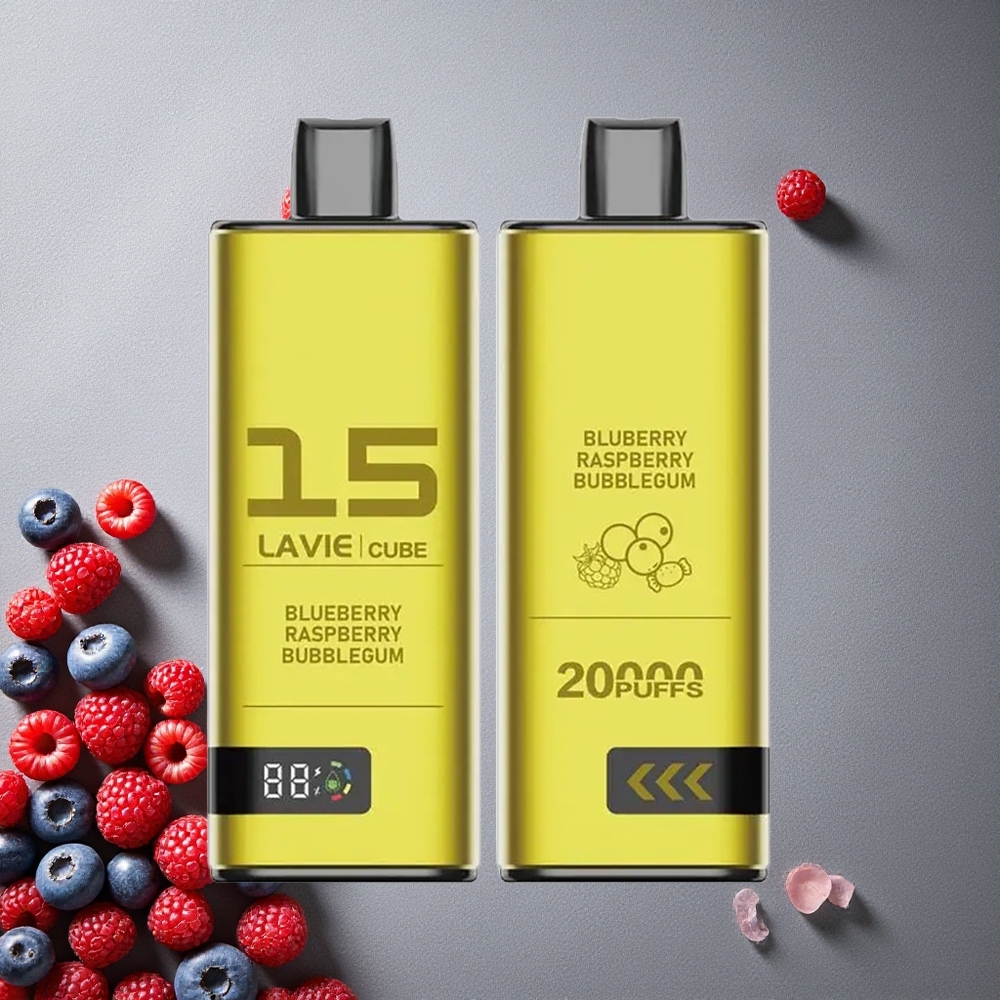 Lavie Cube 20000 Puffs Mustikka Vadelma Purukumi Finland wholesale 28ML Type C