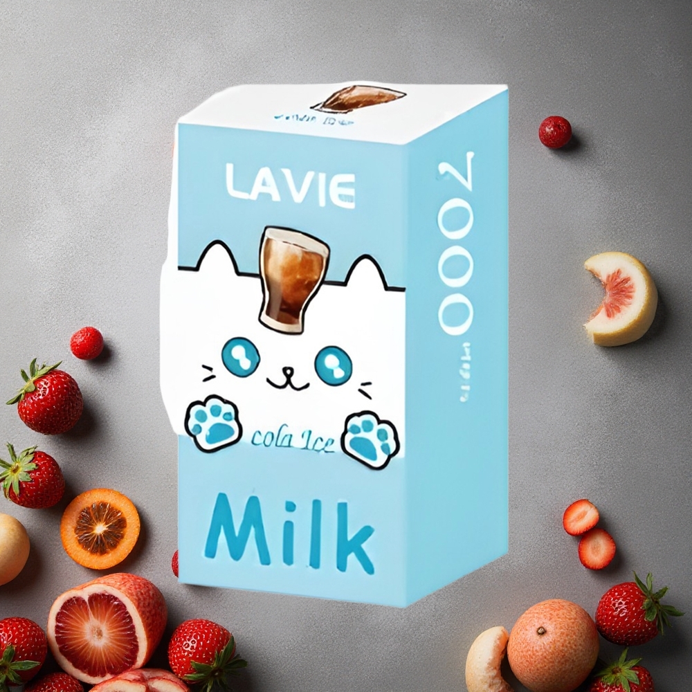 LAVIE Milk 7000 Puffs Cola-Jää Finland wholesale 16ML nestemäärä 600mAh akku