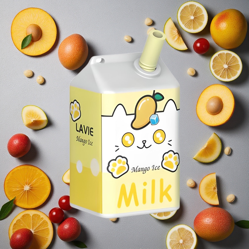 LAVIE Milk 7000 Puffs Mango-Jää Suomi Finland wholesale 16ML-nestemäärä