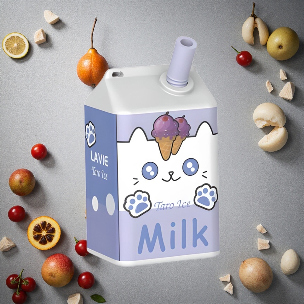 LAVIE Milk 7000 Puffs Taro Ice Finland wholesale 16ML nestemäärä 600mAh akku