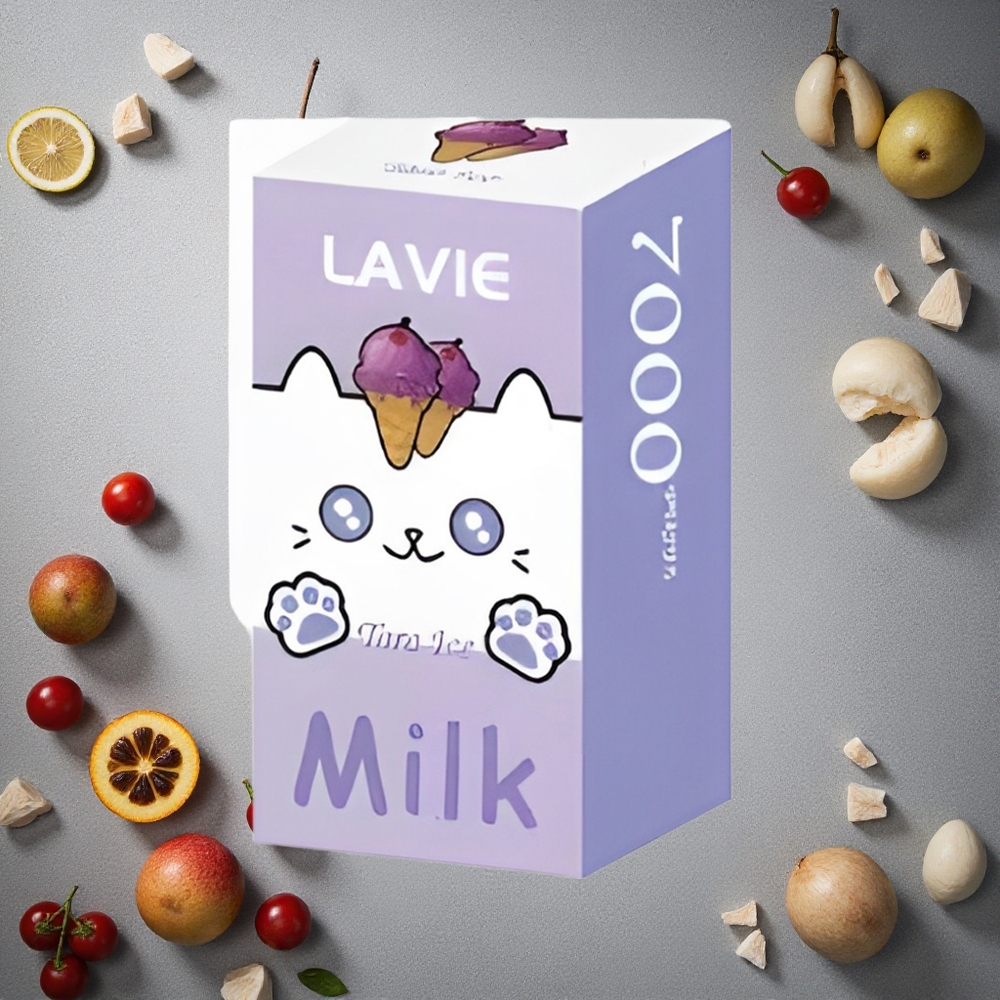 LAVIE Milk 7000 Puffs Taro Ice Finland wholesale 16ML nestemäärä 600mAh akku