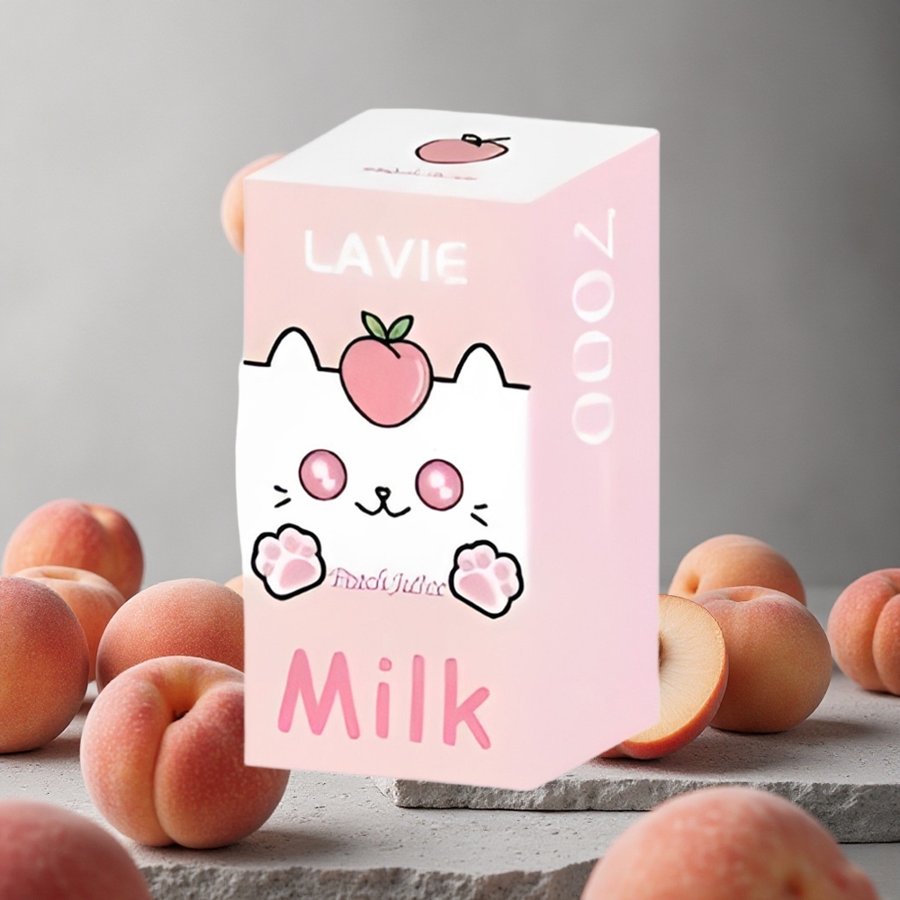 LAVIE Milk 7000 Puhallusta Persikkamehu Finland wholesale 16ML 600mAh