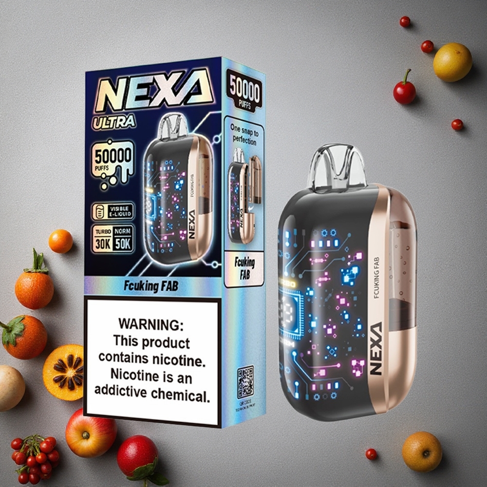 NEXA Ultra 50000 Puffs Fcuking Fab Mämmi Finland wholesale 20ml Esitäytetty 800mA