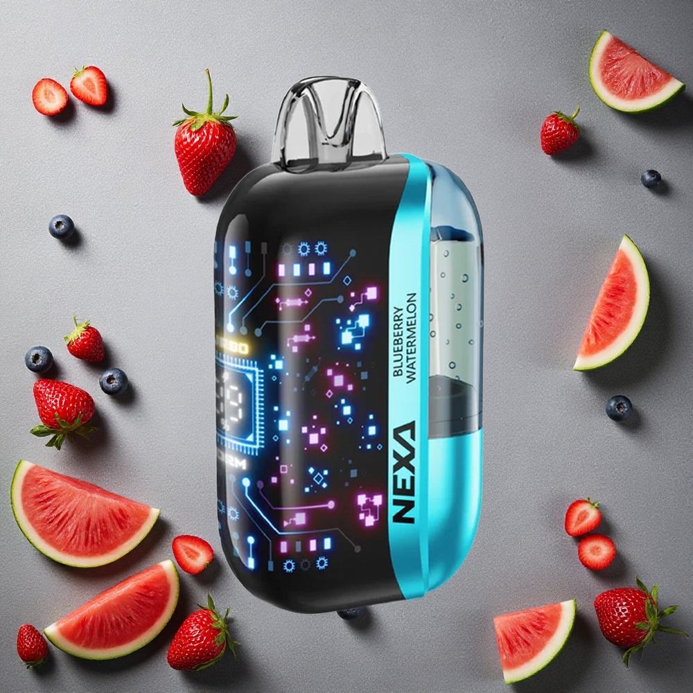 NEXA Ultra 50K 50000 Puffs Mustikka-Arbuusi Finland wholesale 20ml Esitäytetty 800mA