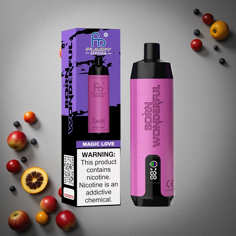 RandM Fumot Shisha 10000 Puffs Magiallinen Rakkaus 18ml Esitäytetty Finland wholesale
