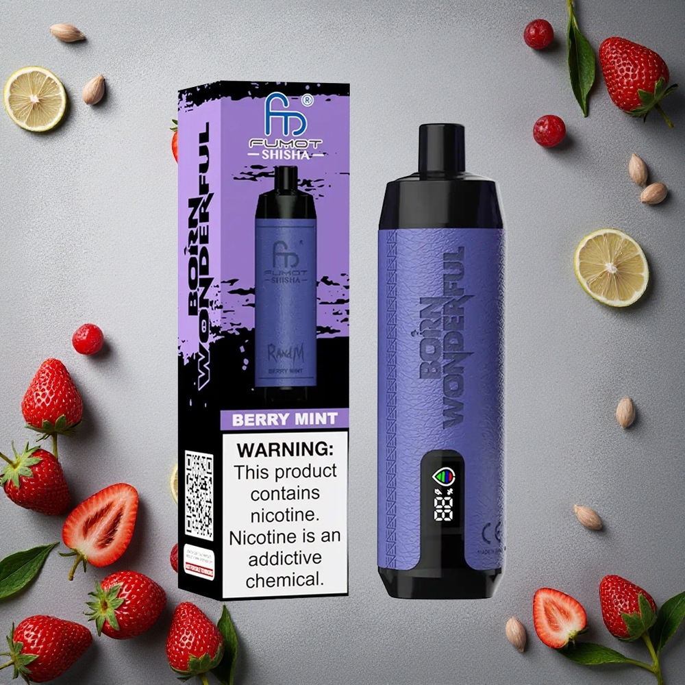 RandM Fumot Shisha 10000 Puffs Marja-Minttu Finland wholesale 18ml esitäytetty nesteelektroniikk