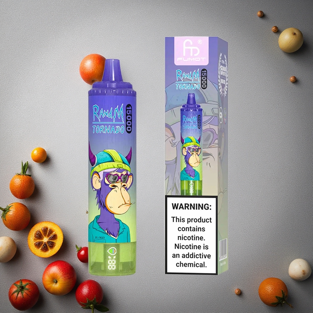 RandM Fumot Tornado 15000 Puffs Vimto-maku Finland wholesale 25ml nestemäärä 850mAh