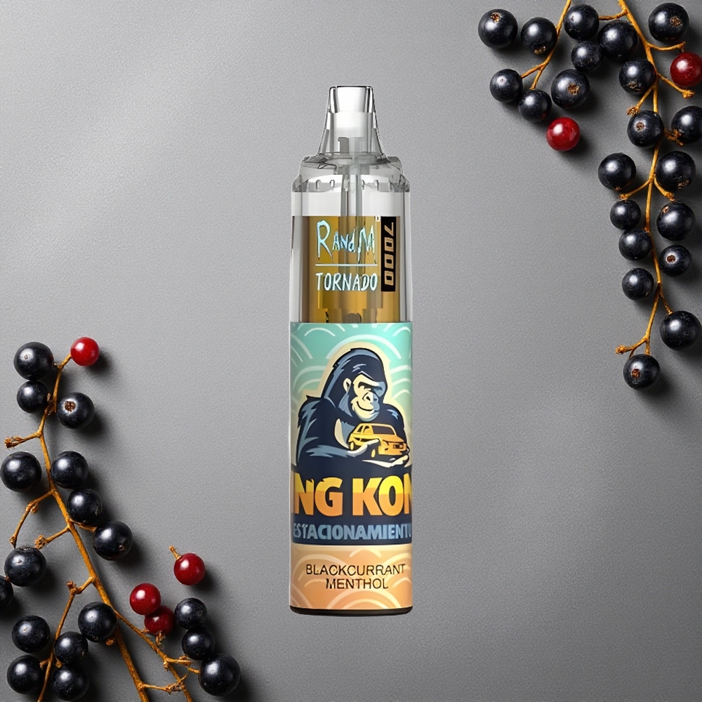 RandM Fumot Tornado 7000 Puffs Mustaherukka-Menthol Finland wholesale 14 ML 850 MAH