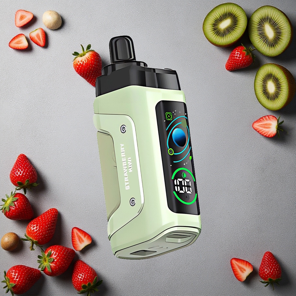 Razz Bar 45000 Puffs Mansikka-Kiivi Finland wholesale 1.0 Ohm Mesh Coil Type-C Lataus