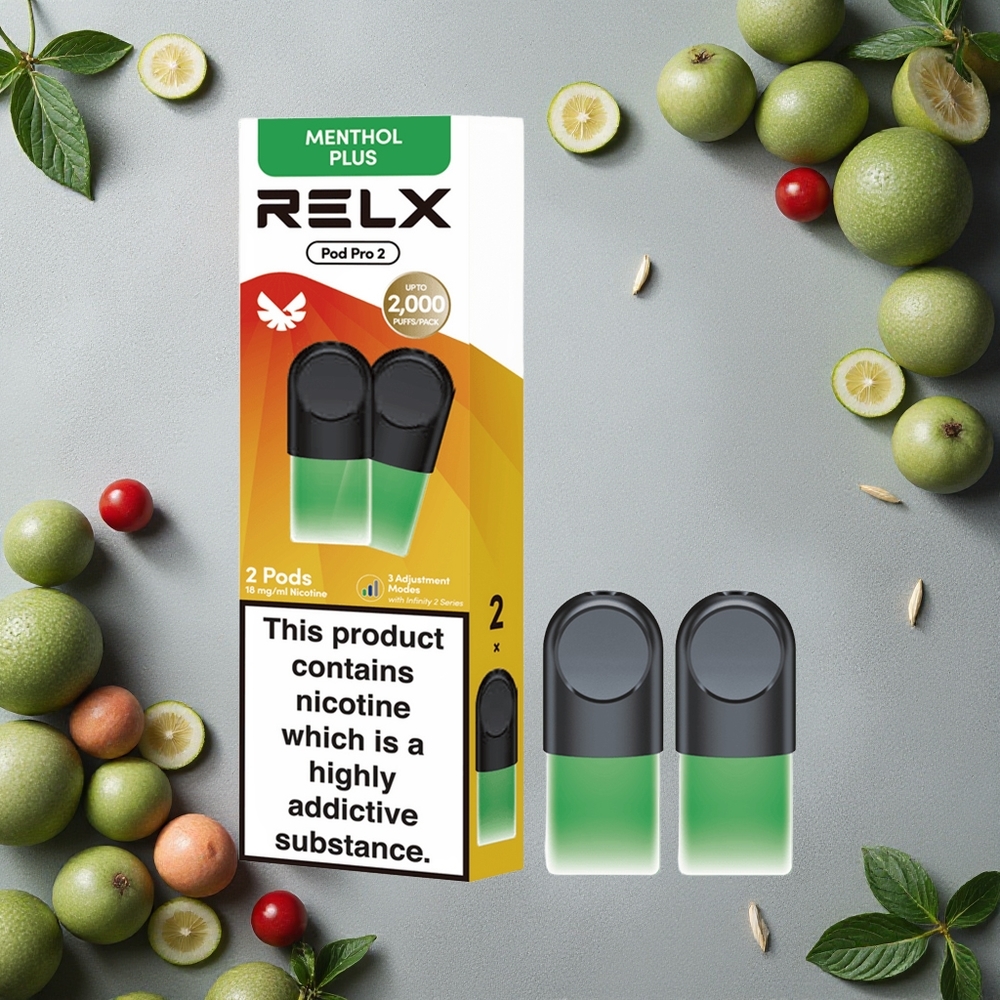RELX Pod Pro 2 600 Puffs Mint-Menthol Suomi Finland wholesale 1,9ml