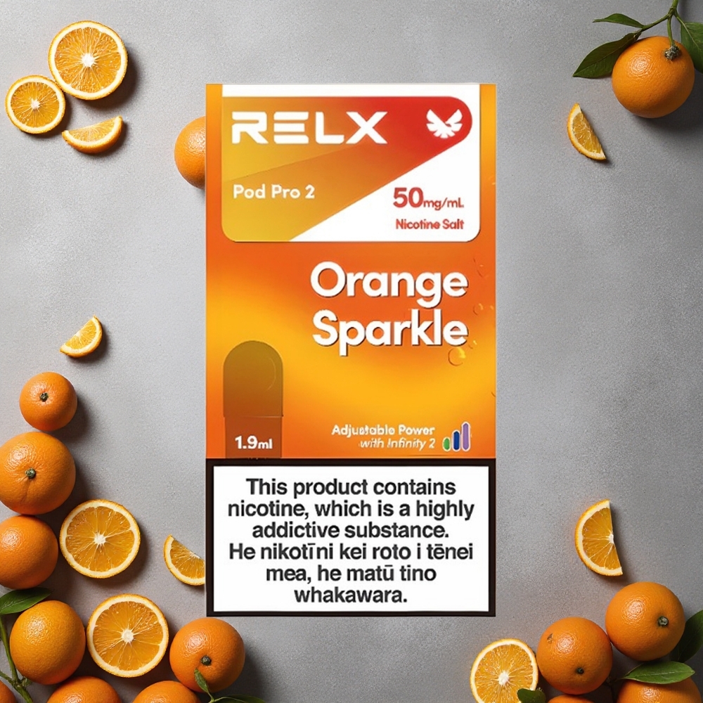 RELX Pod Pro 2 600 puffs Oranssi Kipinä Finland wholesale 1.9ml