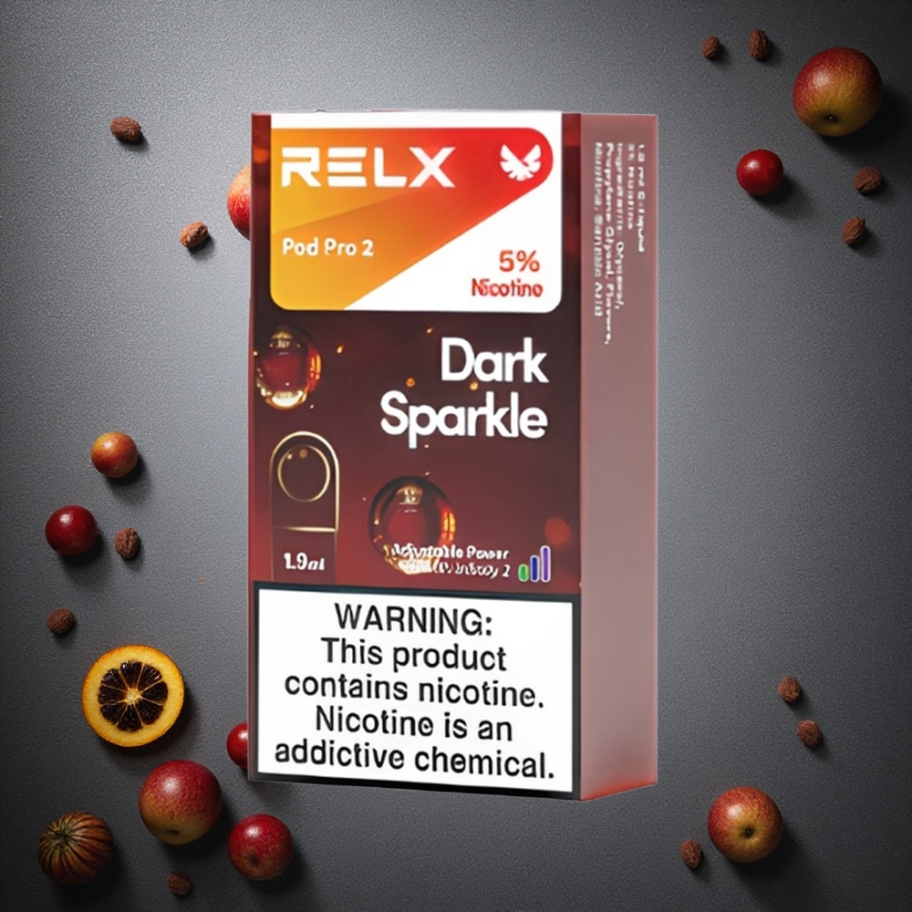 RELX Pod Pro 2 600 puffs Tumma Kimalus Finland wholesale 1.9ml 5% nikotiinia