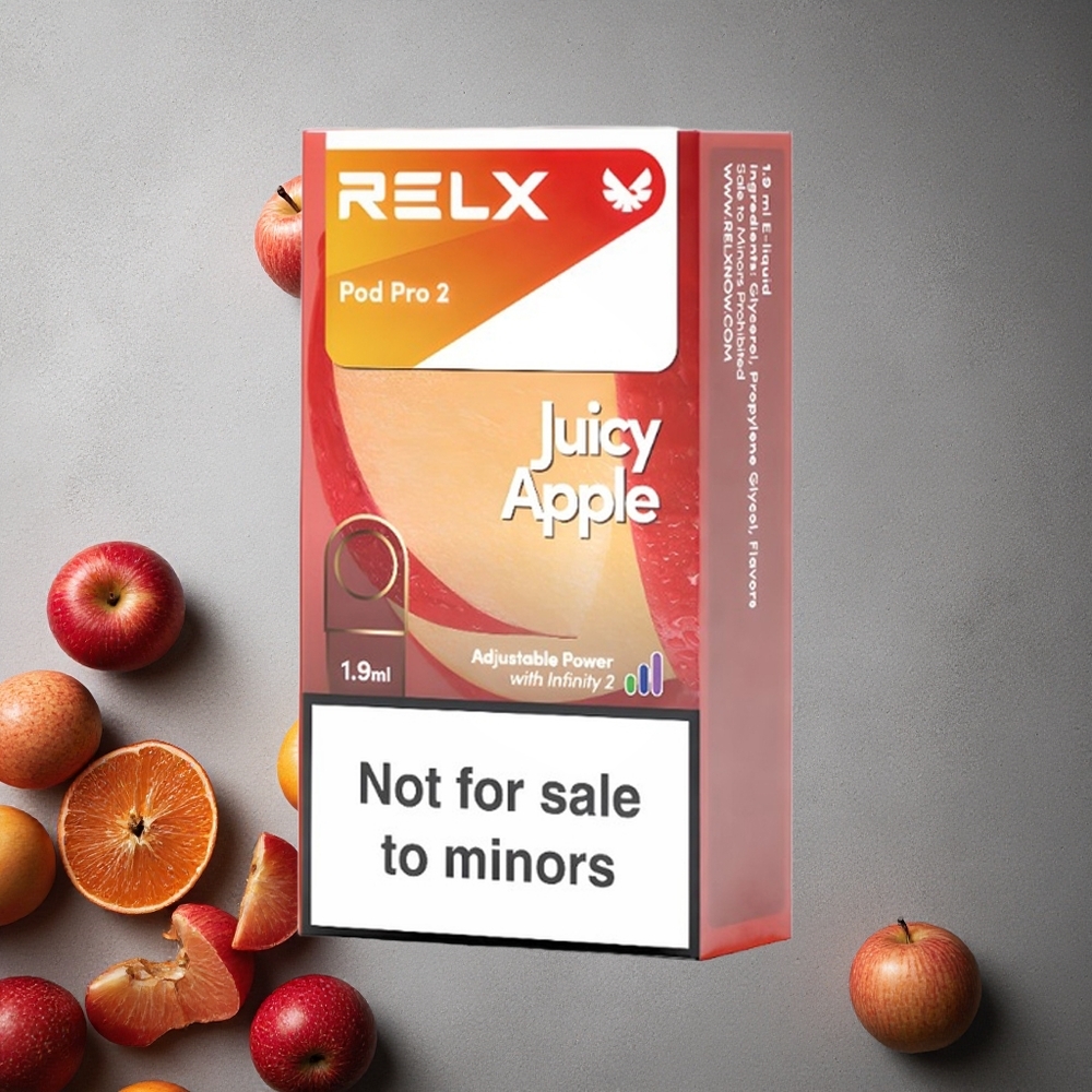 RELX Pod Pro 2 600 puffs mehukas omena Finland wholesale 1,9ml