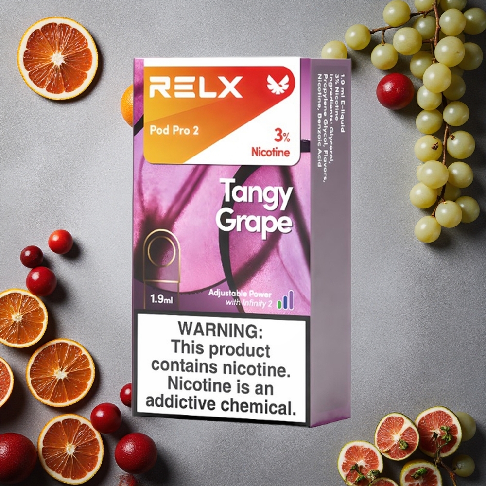 RELX Pod Pro 2 600 tupakkaa Virikäs Viinirypäle Finland wholesale 1.9ml 3% nikotiinia