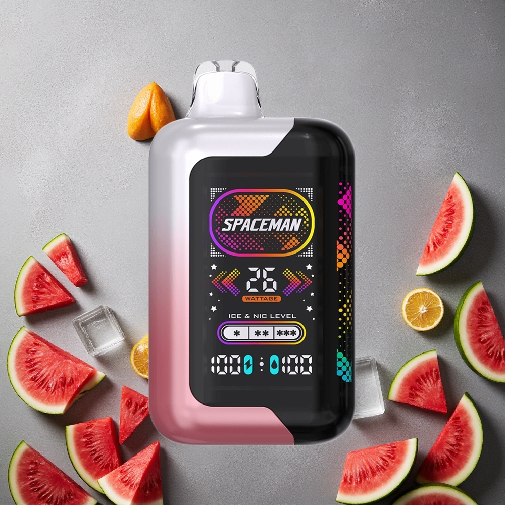 SMOK SPACEMAN SP40000 40000 Puffs Vesimeloni Jää Finland wholesale 20ml nestemäinen kapasiteetti